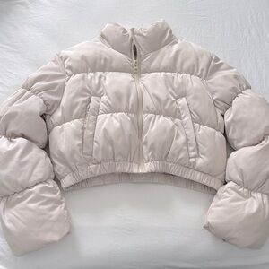 H&M cropped puffer jacket